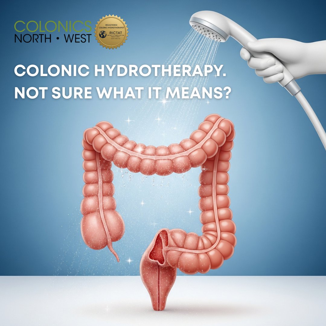 ColonicsNW's tweet image. Let's break it down! Colonic hydrotherapy is a gentle internal bath using warm, purified water to cleanse your large intestine. It can help remove stored waste and gas, leaving you feeling lighter and more comfortable. No drama, just a simple, effective treatment! ☎️ 07793 894922