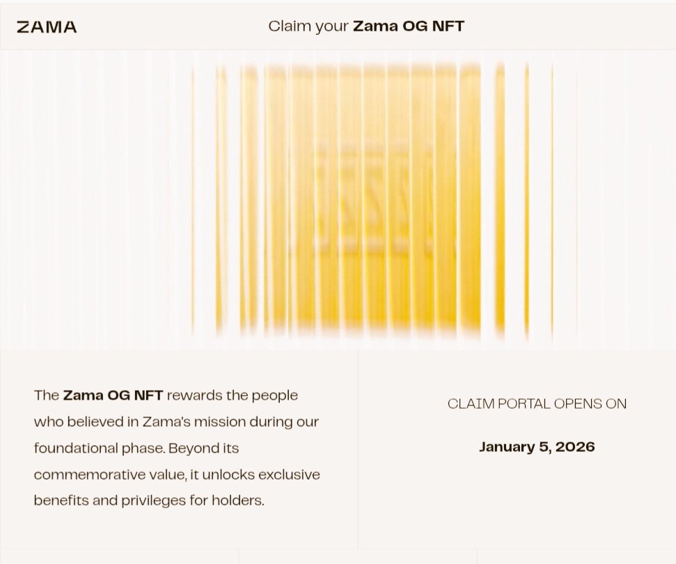 Root_OG's tweet image. Today is a big day for ZAMA believers 🚀

It’s finally $ZAMA OG NFT claim day 🧬✨ 
 a true milestone for the OG community.

But the excitement comes with a few big questions 👀
When are the Season 5 results?
When will the checker go live?

The community is excited and waiting…
