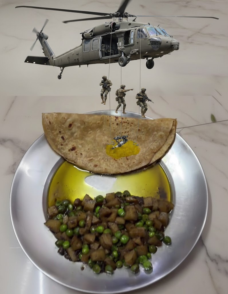 Wellutwt's tweet image. Mistakenly Added extra oil
US military;