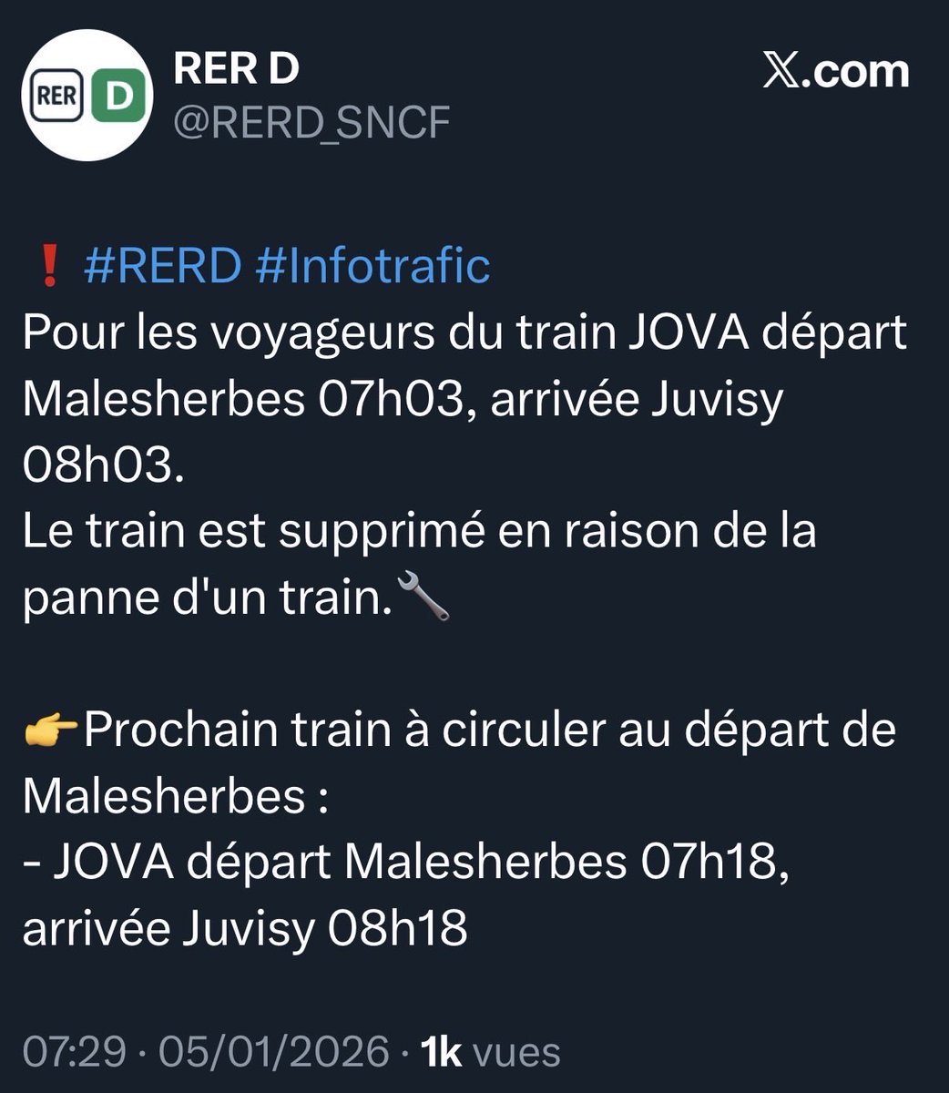 STOP GALÈRE : Transports IDF tweet media