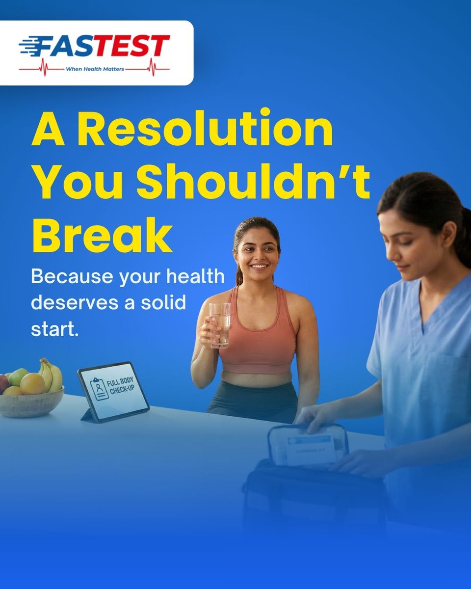 fastest_health's tweet photo. Your health doesn’t need a wake-up call.
It needs a head start.
Preventive checkups don’t just protect your body —
they protect your peace of mind too.
#preventivehealth #healthfirst #peaceofmind #fullbodycheckup #fastestdiagnostics #healthyhabits #fastesthealth https://t.co/GRtONVssDo