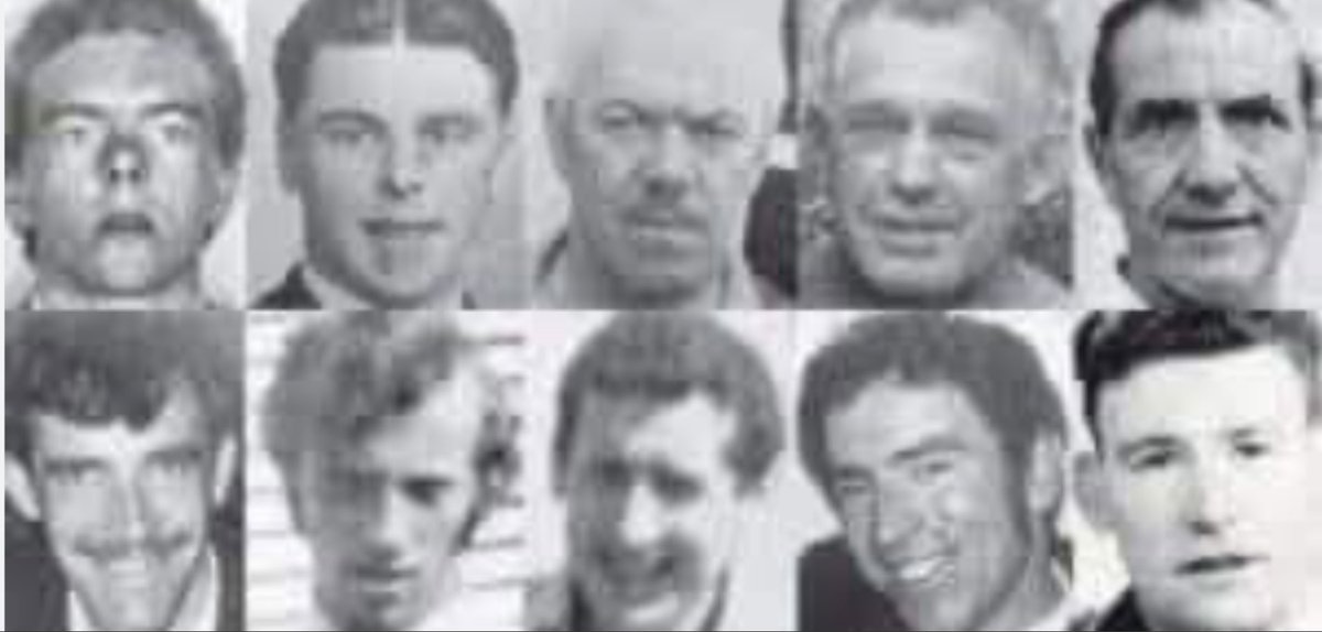 BeattieDoug's tweet image. 10 working class men, lined up &amp;amp; murdered on this day 50yrs ago by PIRA purely due to their religion.

There was an alternative.

Robert Chambers
John McConville
Walter Chapman
Kenneth Worton
Reginald Chapman
Robert Walker
John Bryans
Joseph Lemmon
Robert Freeburn
James McWhirter