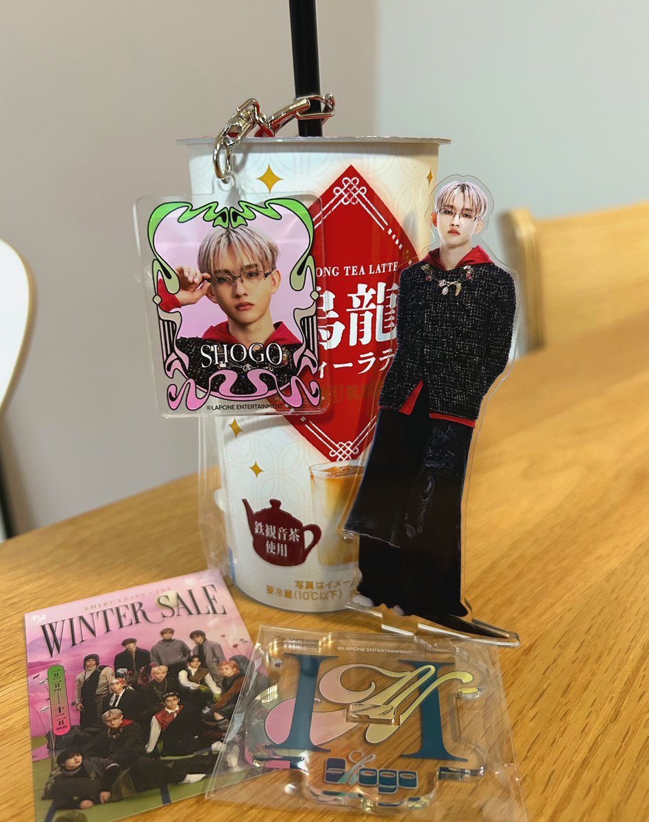 しょごようこそ〜🤓💚💞 今回アクスタももちろんだけどアクキーが