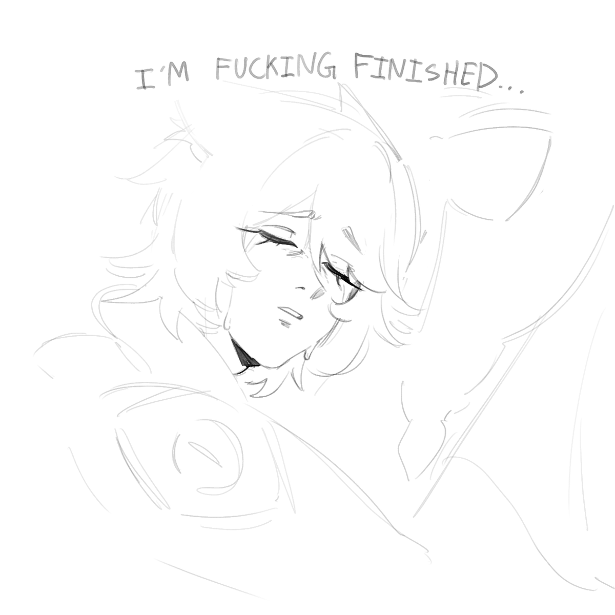 Lunaekipwii's tweet image. "you're ruining my tuff guy personality" cipher😡😡