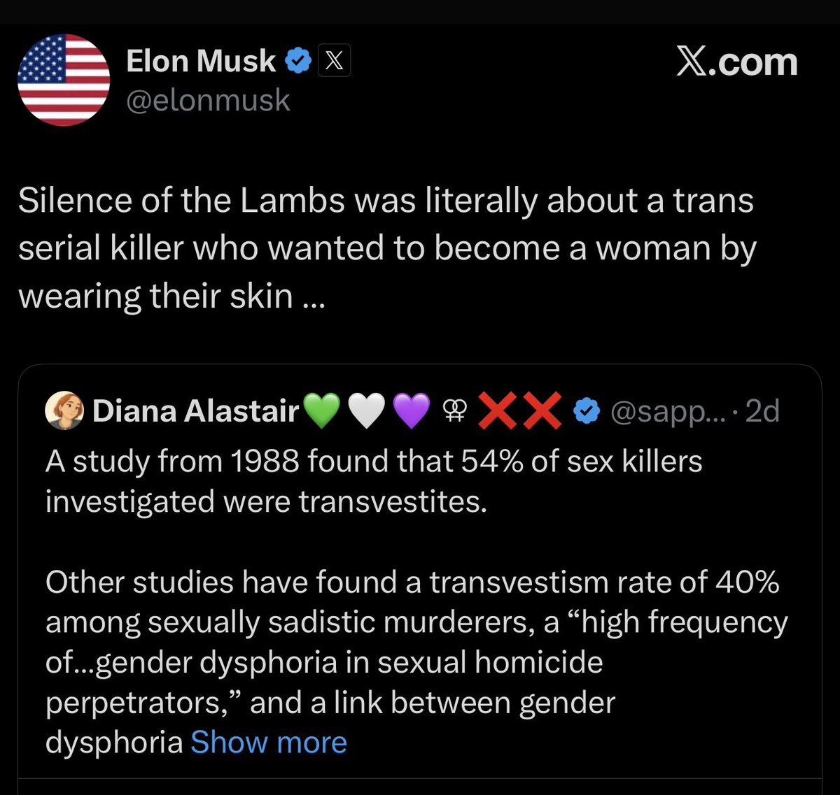 ContraPoints's tweet image. Replies pointing out that Buffalo Bill is canonically not trans are being met with incredulity because we’ve regressed to the point that Hannibal Lecter in The Silence of the Lambs (1991) is considered anachronistically woke