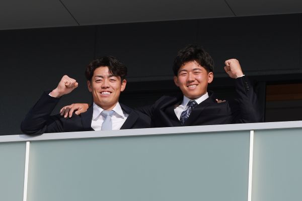 TigersDreamlink's tweet image. 5日(月)、 #立石正広 選手ら2026年度新人選手が『虎風荘』へ入寮しました。
hanshintigers.jp/news/topics/in…
 
#谷端将伍 選手
#岡城快生 選手
#早瀬朔 選手
#能登嵩都 選手
#神宮僚介 選手
#山﨑照英 選手
#阪神タイガース 
#熱覇