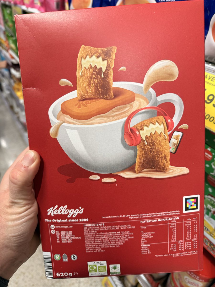 All_Things_New_'s tweet image. Caramelised Biscuit &amp;amp; White Chocolate Krave! 🥣 @KelloggsUKI #kelloggs #krave #cereal #breakfast #wellthisisnew