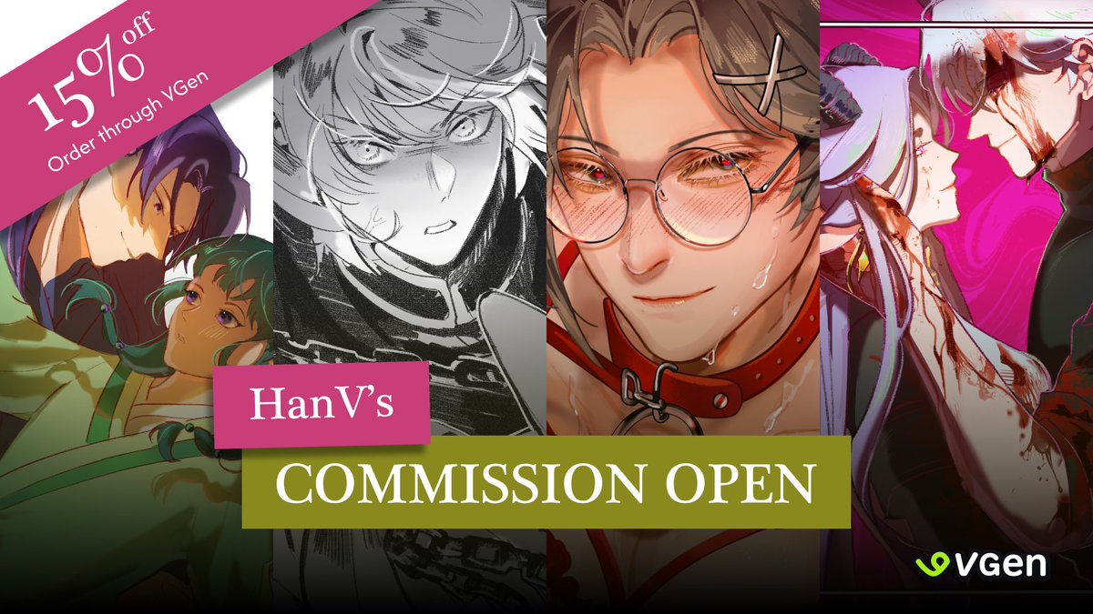 hanV | commission waitlist tweet media