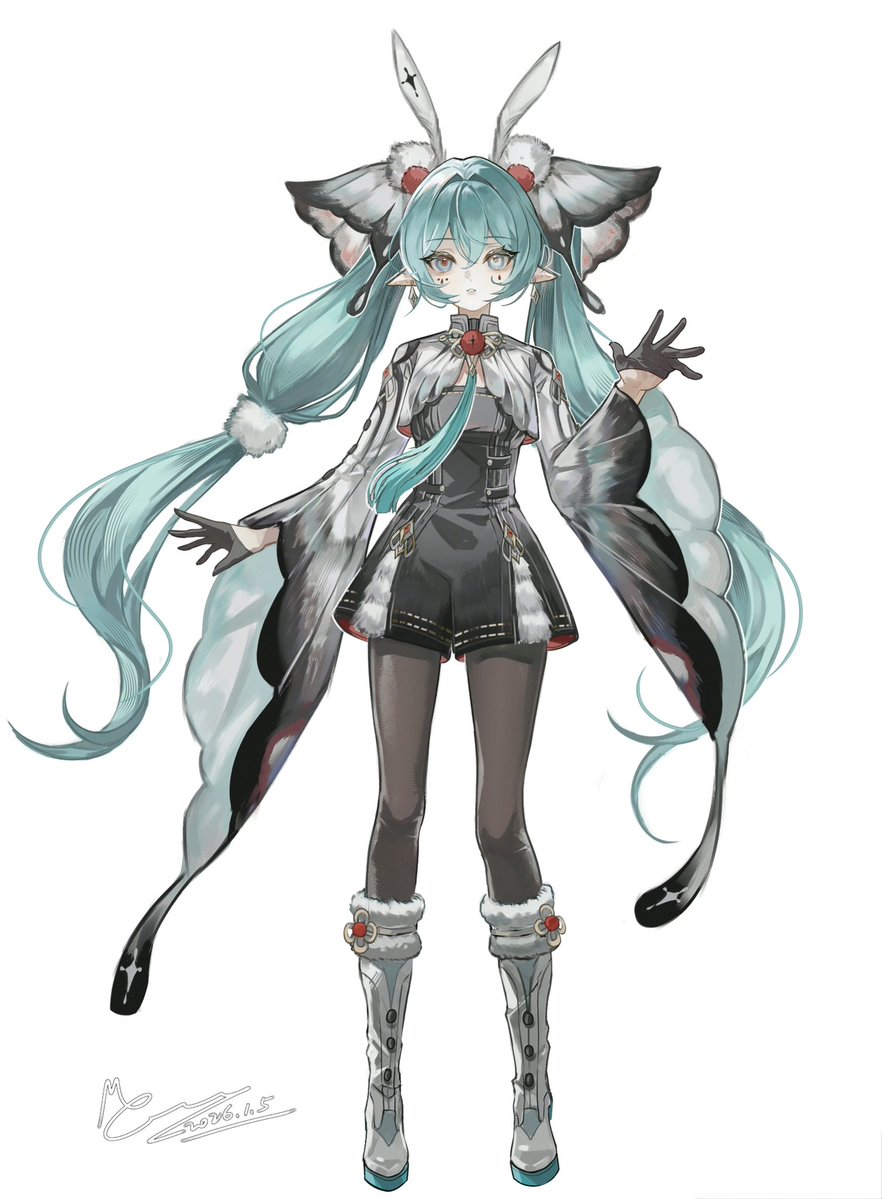 memoryforsleep's tweet image. 🌫️ 🤍蛾罗态miku🤍 🌫️
一点蛾类拟态脑洞
毛茸茸的灰白色miku正适合小寒
希望大家喜欢www
#初音ミク