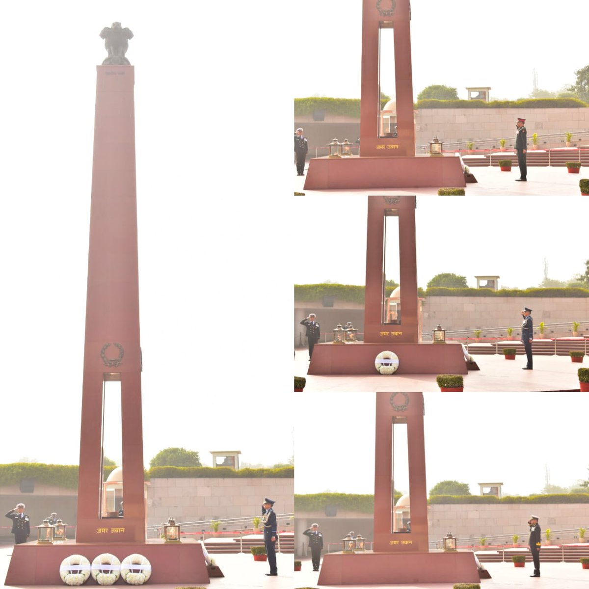 राष्ट्रीय समर स्मारक / NATIONAL WAR MEMORIAL tweet media