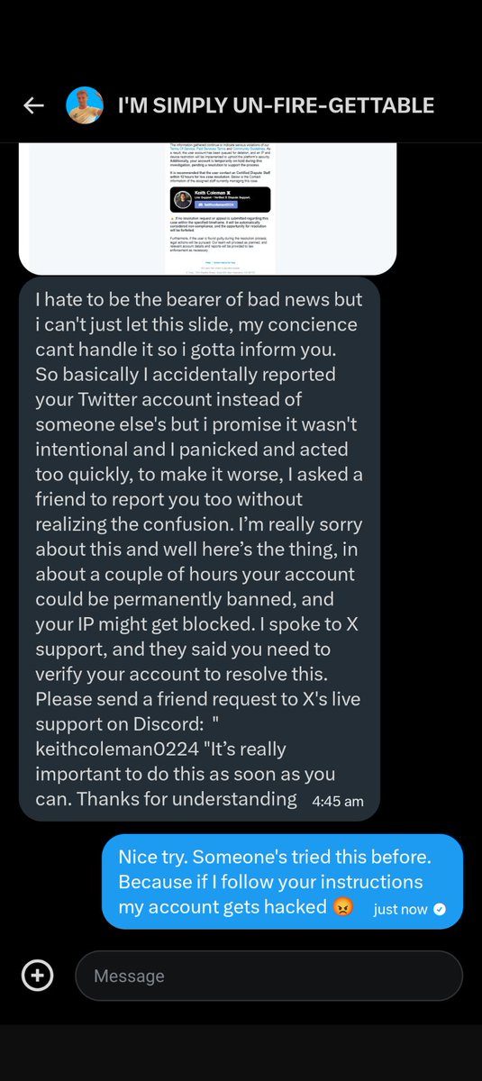 Enzo St John tweet media