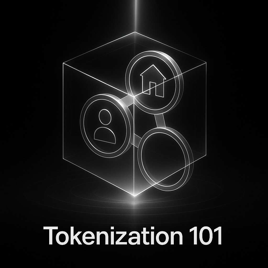 Tokenization 101: turn rights into programmable tokens. Split a property, automate rent, or settle an invoice when goods scan in. Think carbon credits, tickets, loyalty.
