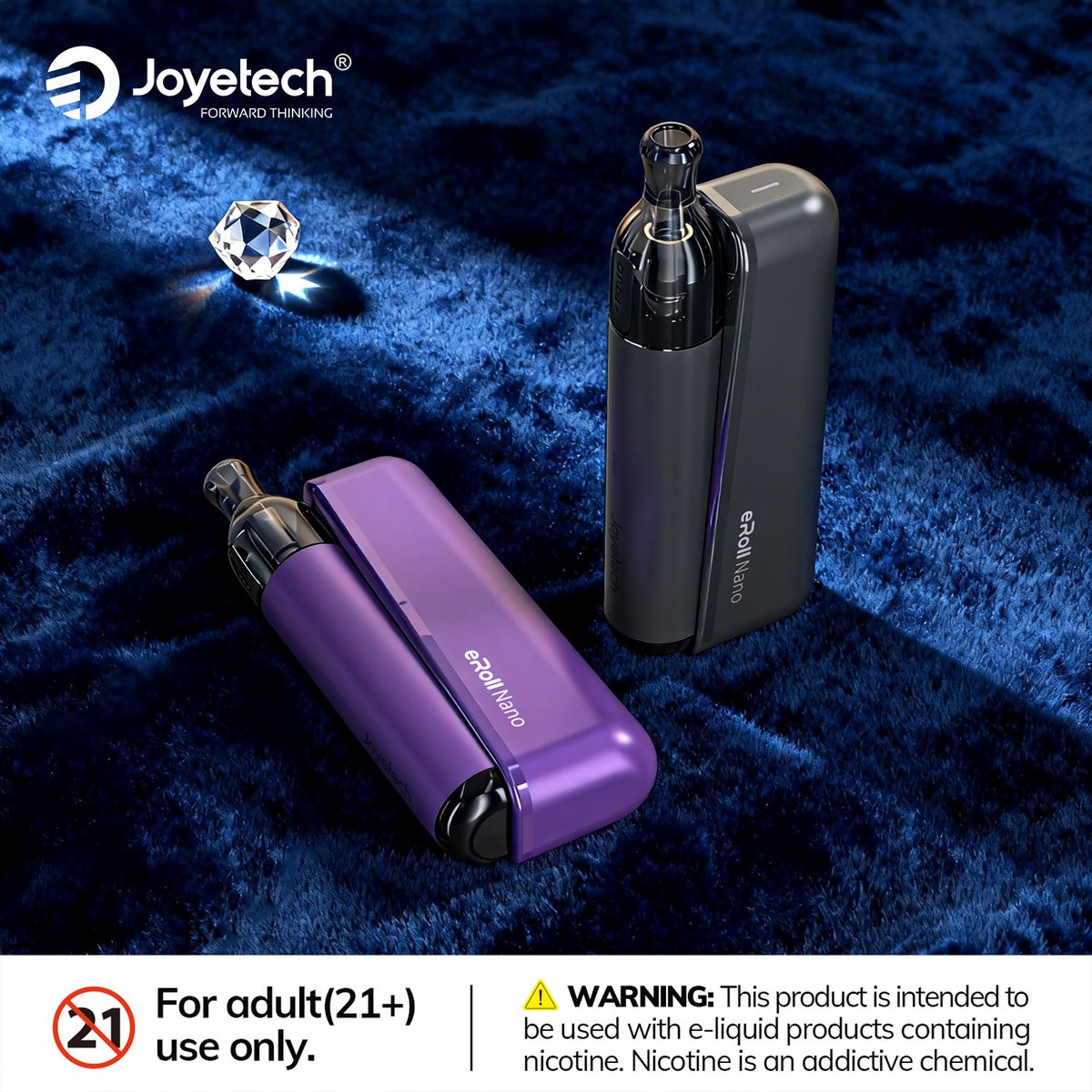 JoyetechClub's tweet image. Compact Body, Reliable Power – eRoll Nano

With a total battery capacity of 1110mAh, the eRoll Nano combines a 310mAh device with an 800mAh PCC. USB-C fast charging helps keep downtime to a minimum.

Warning:  21+ only.

#eRollNano #wirelesscharging #compact #joyetech