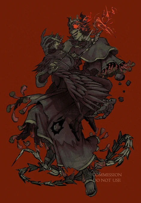 "Only under the demon's hand, was he marked as holy, crowned as blessed." #IdentityV #NortonCampbell #FoolsGold