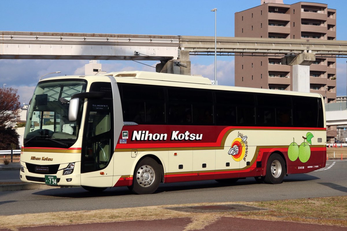 日本交通 ◇2TG-MS06GP 鳥取200か794 480 同社の令和顔エアロエースの