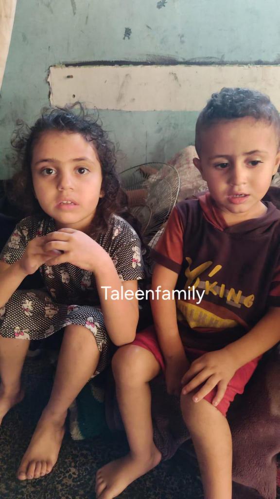 I hate seeing my children without proper nutrition or in poor condition.  
Every day I look at my children and blame myself — how did I bring these children into this world?

Please... just 3 replies — even dots — could save my children from dying. 
chuffed.org/project/taleen