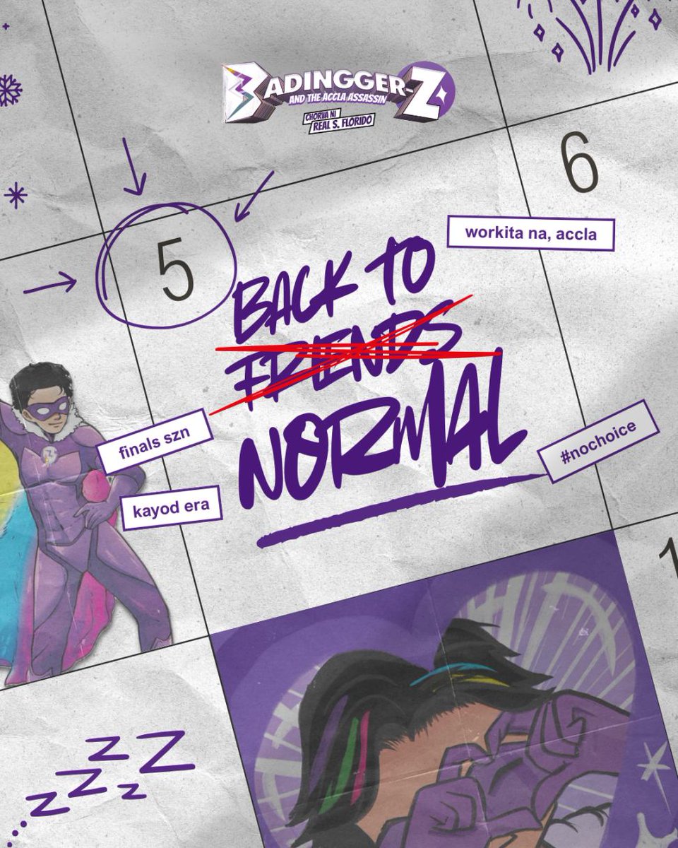 Finals + work + life = 💀, keriret pa ba baks?

No choice accla, kakayod tayo! Survival mode: ON! 💅✨

#badinggerz #bz