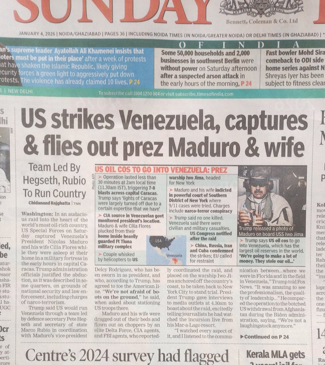 loquacious_neo's tweet photo. All #China wanted before 2027 #invasion of #Taiwan was a distracted &amp; exhausted military of #USA. #Donald_Trump has made it possible with #Ukraine &amp; #Venezuela. 
USA is now unprepared for a major in Europe or Asia.
@timesofindia #DonaldJTrump #DonaldTrump https://t.co/7bzabpkm6Y