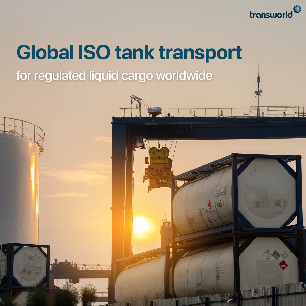 TransworldTweet's tweet photo. From origin to destination, Transworld ensures regulated liquid cargo moves worldwide through trusted, standards-driven ISO tank transport solutions.
Reach us at info@transworld.com for more information.
#Transworld #Logistics #ISOTank #LiquidCargo #SupplyChain #Shipping https://t.co/Ewcf9yglWA