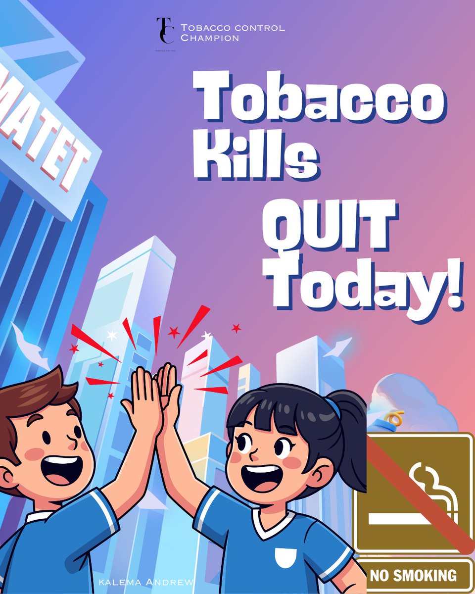 KalemaxA's tweet image. As the tobacco industry develops new tactics, we must continue to expose them. 

Despite efforts to market deadly products to young people, our responsibility remains clear: protect youth and prevent the harmful impacts of tobacco.

@CTFKGlobal @CTC_AFRICA @AfricaNoTobacco