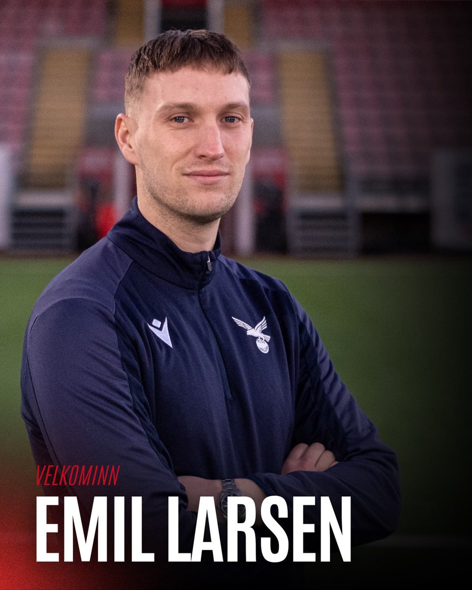 ValurFC's tweet image. Valur hefur ráðið Emil Alexander Thorsted Larsen sem nýjan markmannsþjálfara meistaraflokka félagsins. Emil mun því starfa bæði með meistaraflokki karla og kvenna og færa markmönnum félagsins sérhæfða þjálfun á hæsta stigi. Við bjóðum Emil Larsen hjartanlega velkominn i Val.