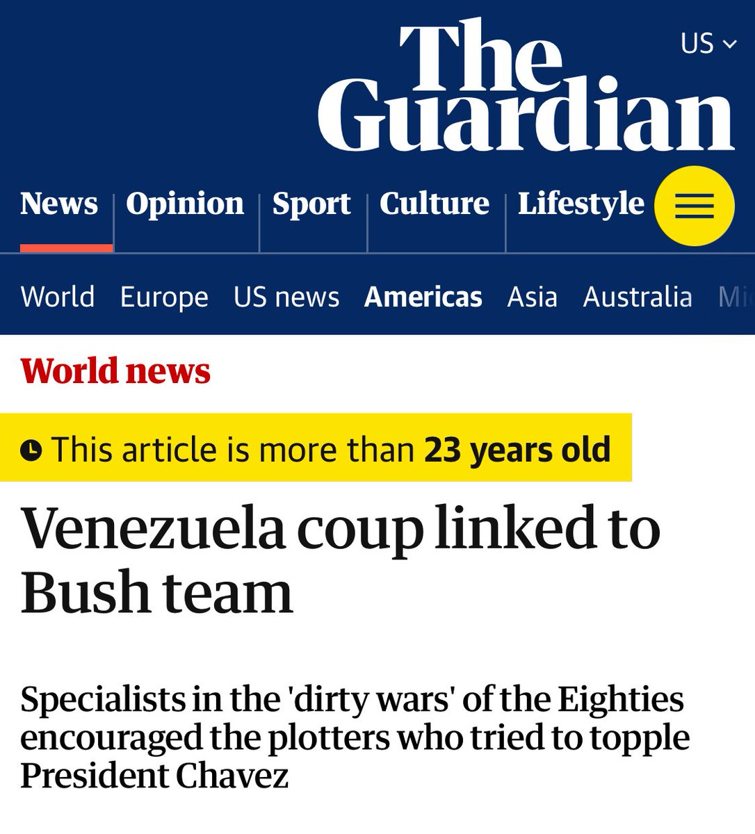 「ベネズエラ、チャバス社会主義以前は裕福な国家だった」は米国プロパガンダ。

乳児死亡率58位(キューバの倍)(1980s)
タイムズ「一日一食以上食べれる家族は57%」(1992)
貧困率50%(1998)

チャバス当選(1998)

2002は米国バックのクーデターとオイルストライク

venezuelanalysis.com/analysis/15333/