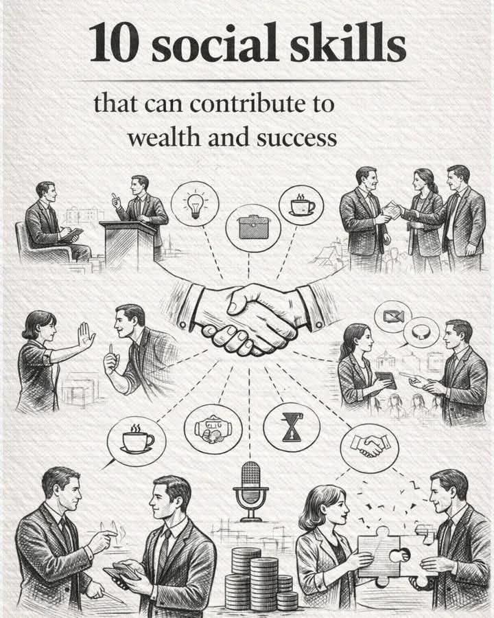10 Social Skills that Will Contribute To Your Wealth and Success: