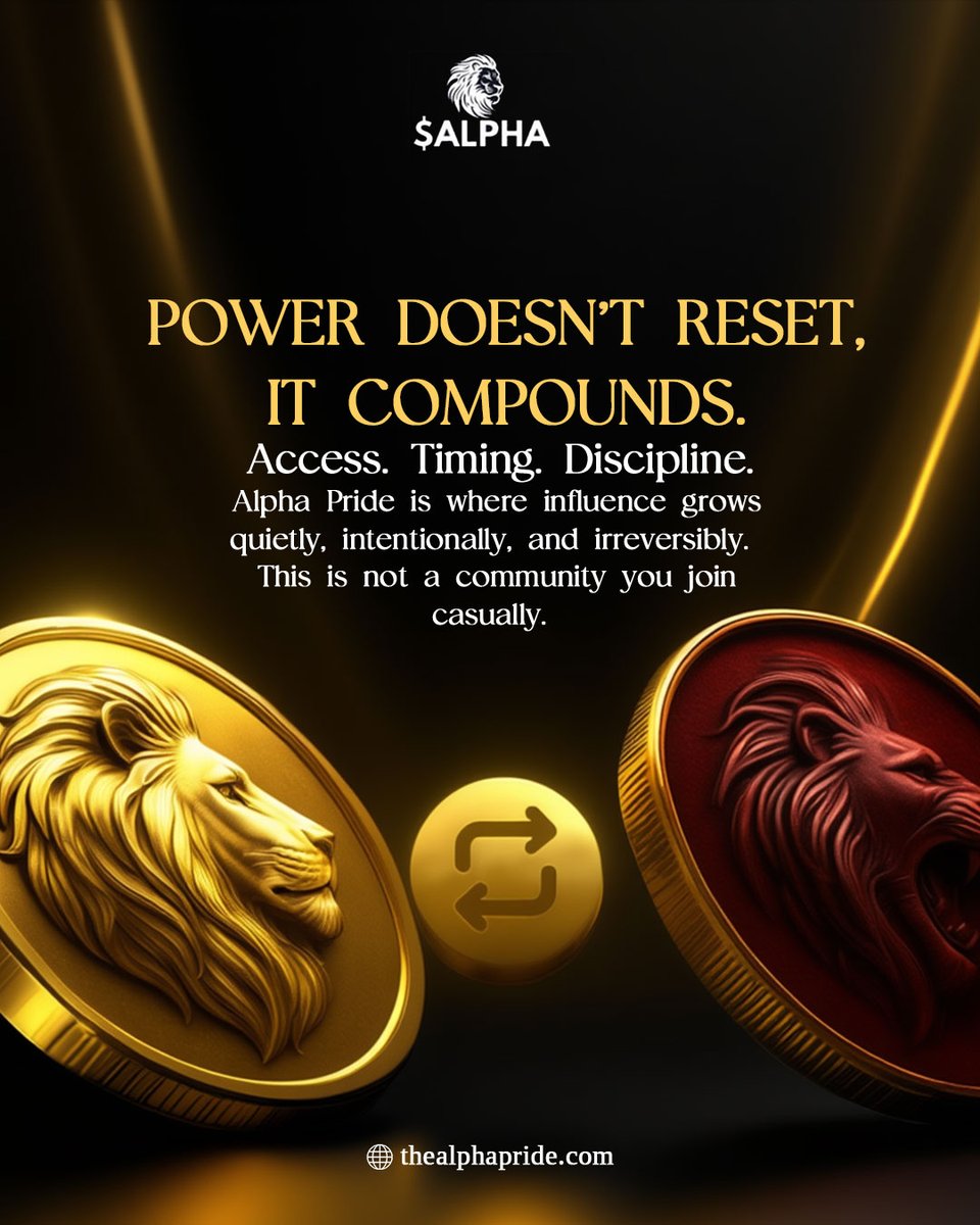 TheAlphaPride's tweet image. The year changed, the hierarchy didn’t.

Alpha Pride exists where access is intentional, influence is earned, and belonging is never accidental.

This isn’t for everyone.
That’s the point. tr.ee/yl81ge 

#AlphaPride #EliteNetwork #AccessIsPower #WealthCulture