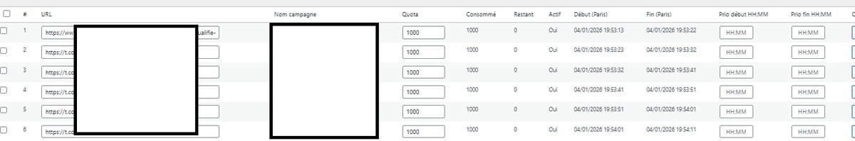 💣Nouveau record : 1 000 pop-under en 9 s (provenant de mon réseau de sites) 

Le combo : pop à une vitesse éclair (pour espérer que Google n'ait même pas le temps d'analyser) + trafic agent IA avec longue interaction et pour moi ma méthode black hat  que je vais exploiter à 100