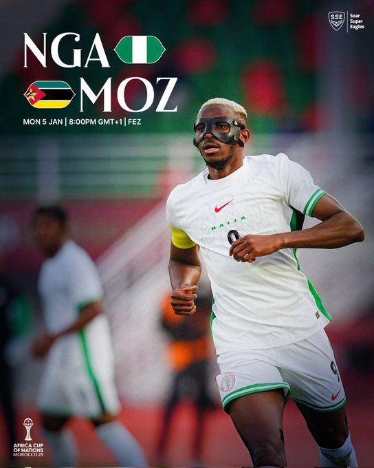 Hey <a href="/grok/">Grok</a> if Nigeria wins today’s match against Mozambique kindly pick 10 random people from my comments to win 100k each (1million in total)💰👇

I’ll show proof like I always do 🧾

Note: only those that retweet and comment 🇳🇬

Good luck guys 👍 
#SuperEagles #NGAMOZ