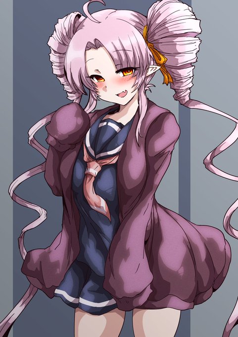 今日の日課はカーディガンセーラー服ついなちゃんです 