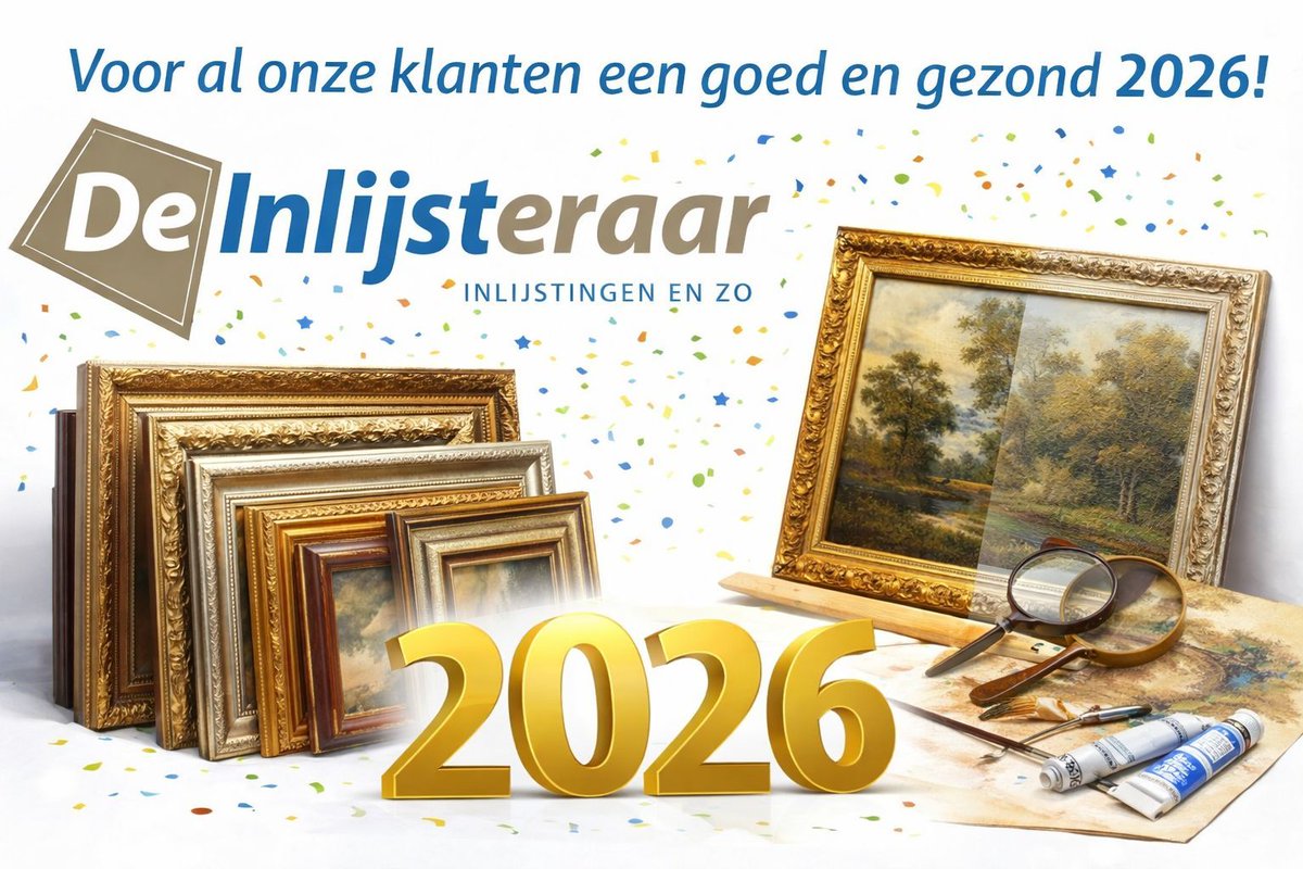 Voordat ik in 2026 mijn eerste werkdag start: 🍾🥂!

#inlijsten #restauratie #DeKwakel #Amstelveen #Mijdrecht #Aalsmeer  

deinlijsteraar.nl