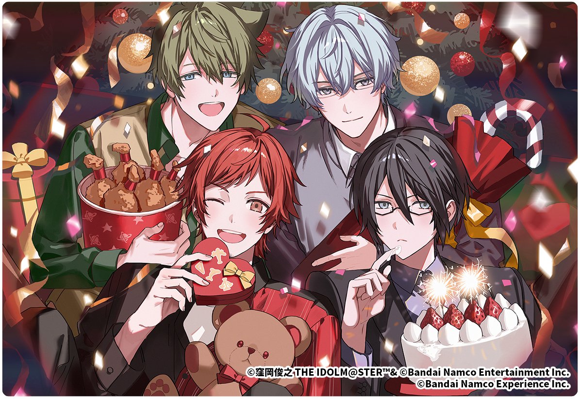 「アイドルマスター TOURS」イラストレーターコラボにてSideMのイラストを描かせていただきました。
どうぞよろしくお願いします！⚖️🐬✈️📐🎉