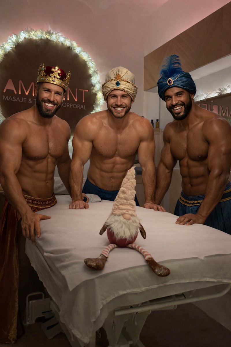 🎁SORTEO REYES 🎁
1 masaje erótico 50’
Normas:
-SÍGUEME
-RT el post
-LIKE al post
-comenta: REYES
Gana quien tenga el n° asignado que coincida con las 2 últimas cifras del 1º premio del Sorteo de Lotería de REYES del 6 de ENERO de 2026
🍀SUERTE🍀
✨FELICES REYES! ✨