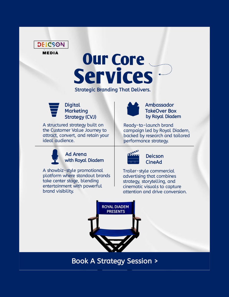 adewumi_prayer's tweet image. Ready to elevate your brand in 2026?  
Deicson Media has you covered — from creative strategies to core services &amp;amp; a clear Voice Over Pricing Guide.  

Let’s grow your brand with impact!  
#DeicsonMedia #MediaServices #2026Ready