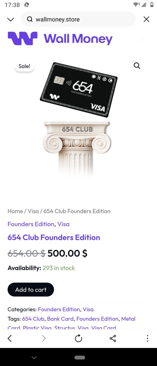 yagoo99's tweet photo. #wallmoney 
#654club 

世界初のハイブリッドFIAT&amp;Crypto銀行💯👍
日本に居ながら海外銀行口座を作るには最低でも２０万円は必要だが
Wall Money 654ClubVISA カードなら500ドルで作れる！

カード作成↓
https://t.co/pJh9UGC5qI https://t.co/mmGGyNh6Xf