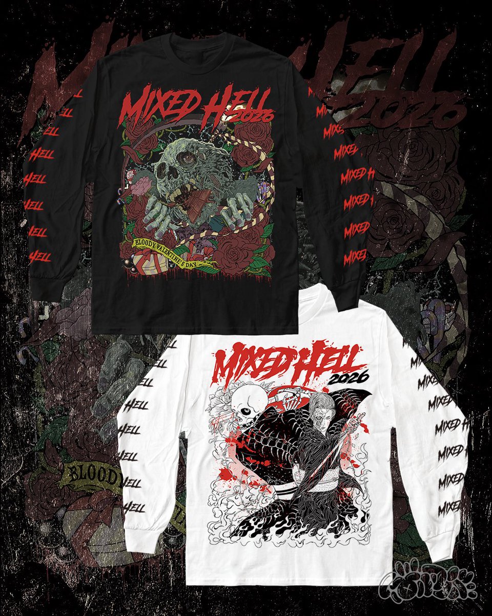 MIXED HELL 2026、キービジュアルに続きイラストレーションを担当しま