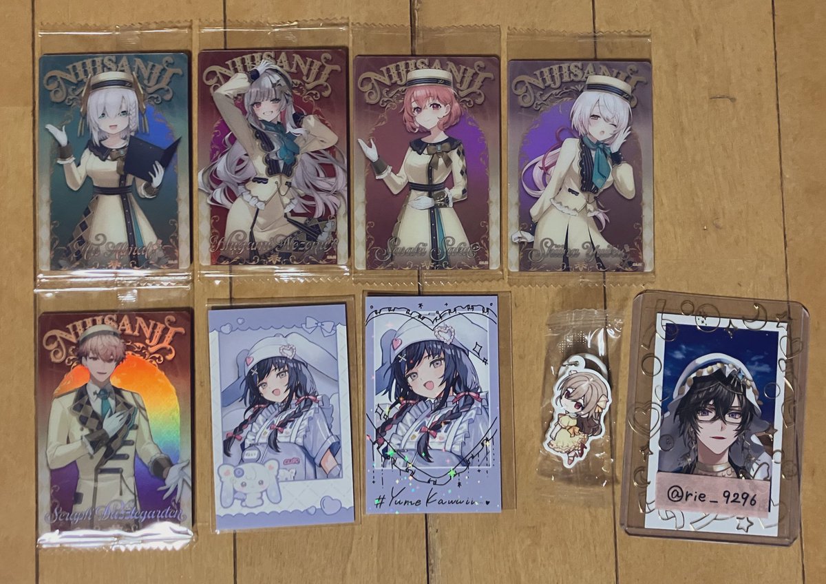 rie_9296's tweet photo. 【交換】にじさんじ ウエハース Angelic Dream ビッくらポン

譲 画像1

求 画像2 〜3 👑＞💖

郵送交換のみ📮
なんでも検討いたします！
気軽にお声掛けください🙇🏻‍♀️ https://t.co/Vi8znBnwhW