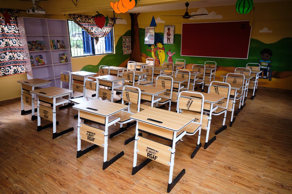 Cycogreat's tweet photo. We renovated a school for the special needs. Here is one of the classrooms. 

Before.                      Vs.                    After https://t.co/PZrcgt0WJS
