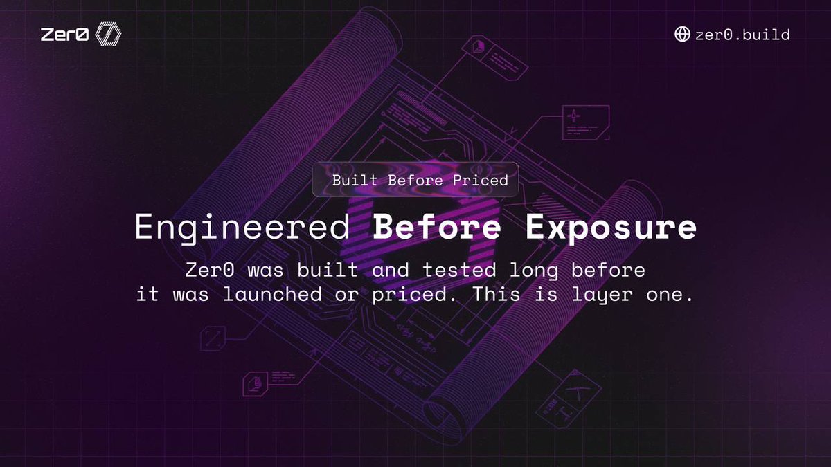 BrowserZer0's tweet photo. Engineered before exposure

Zer0 was built long before it was priced. The browser operated in open beta ahead of the token launch, with additional platforms now in final testing. This wasn’t rushed to market or shaped around speculation. The technology came first.

The protocol launched without VC capital and without ongoing token minting. Rewards were structured upfront, removing dilution risk and keeping the system self-contained. What’s live today is the foundation, not the finish line.

This is layer one.