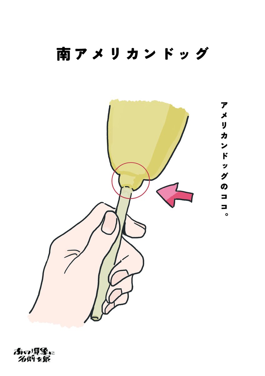 anogensyou's tweet photo. 【南アメリカンドッグ】
＃あの現象に名前を展 https://t.co/SvBqQNnnuL