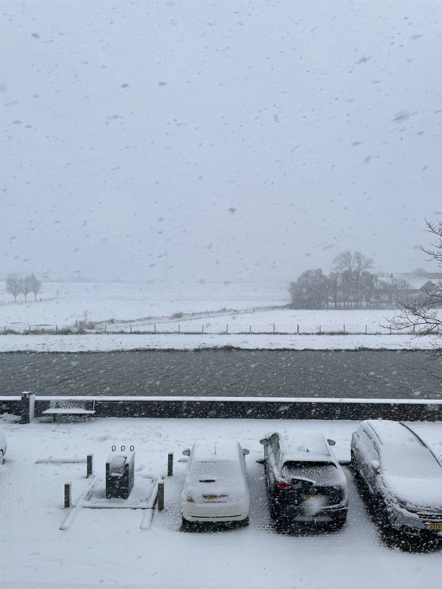 Rupunta's tweet image. Ik ben zojuist buiten geweest. #reinierpaping kan uit de boeken. #sneeuw