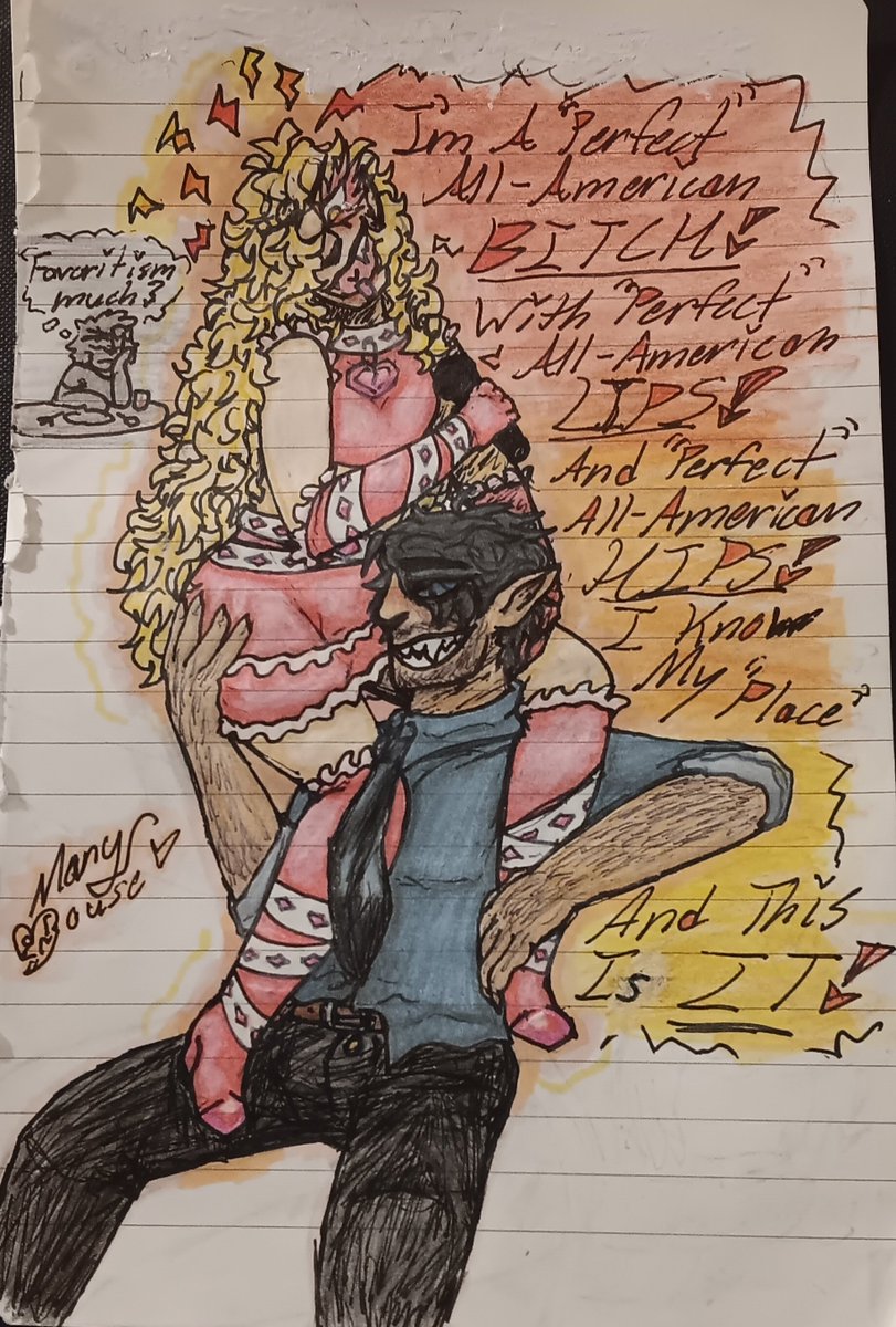 Yet another 'Cash in drag' ft. Hennie the Smug Bastard ;] Characters belong to <a href="/llllucid/">🖤 Lucid 🖤</a>  #traditionalart #greasemoney #thehuntcomic #shipart #hencash #art #fanart #hencash