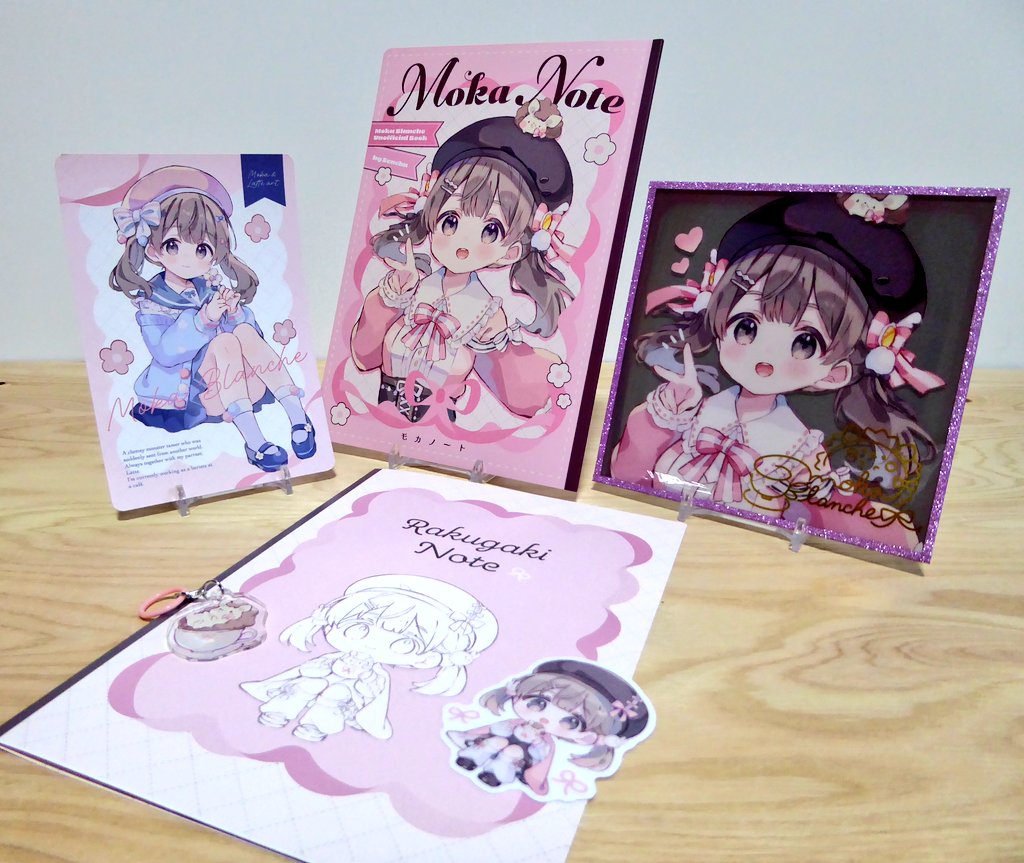 モカちゃん 様 コミケ戦利品 せんちゃさん(@ukiukisoda) モカちゃんセット シールとか