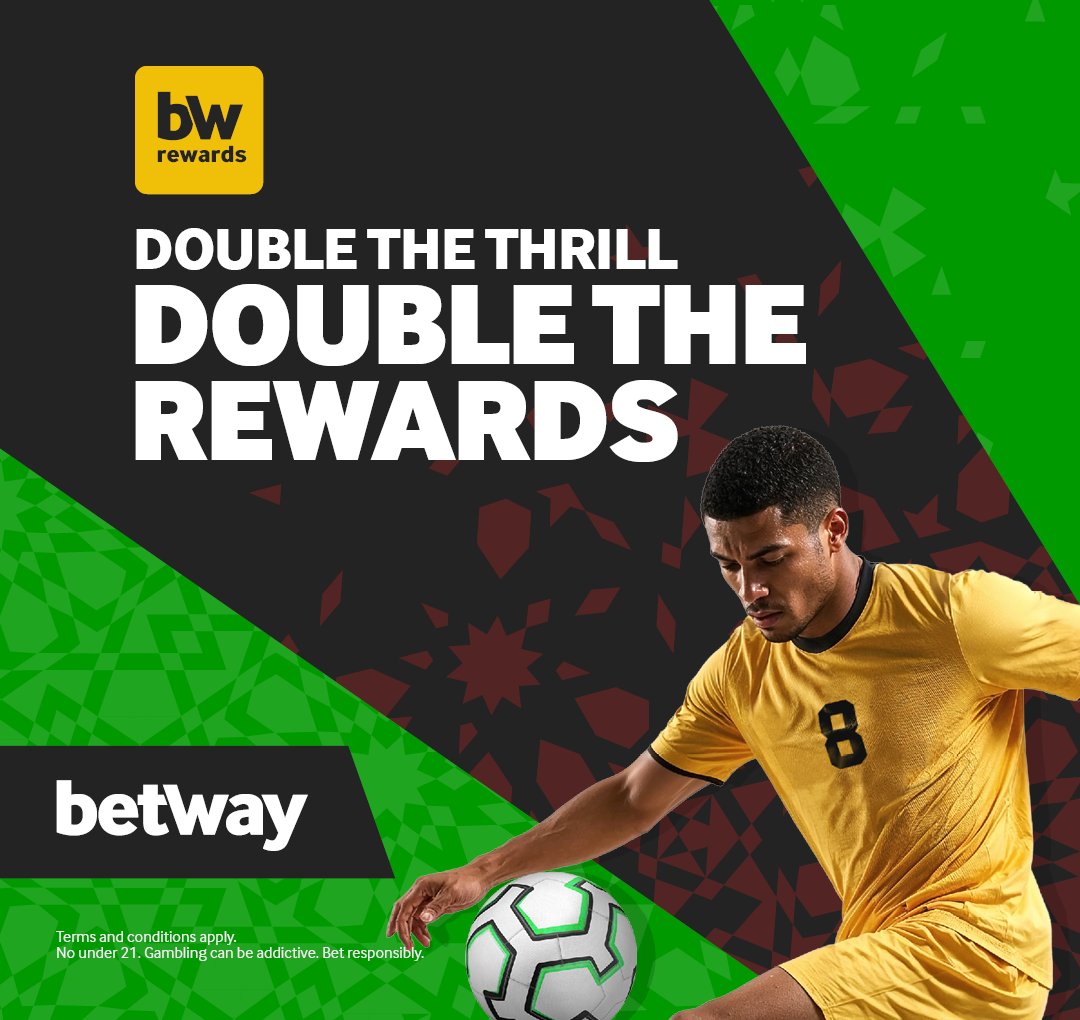 Celebrate the African Cup action with 2x rewards points on all bets at Betway during the tournament. 
#betwayrewards #betway #africancup