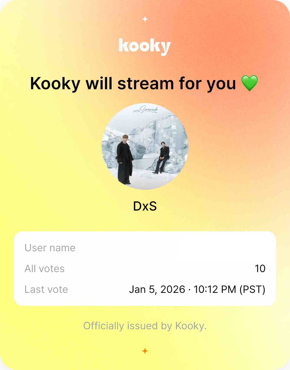 dokyeomieblue's tweet image. ‼️Drop 10 KOOKYs per account in Kooky for Spotify Streaming‼️