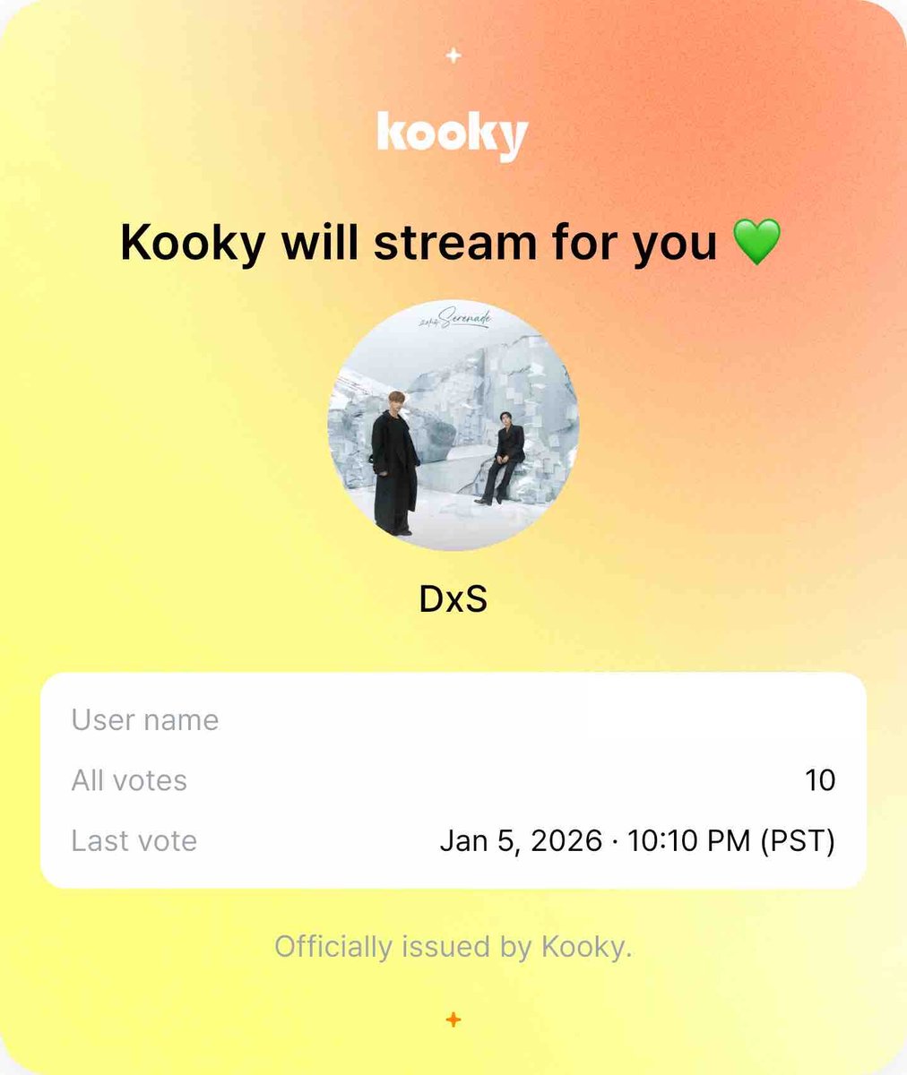dokyeomieblue's tweet image. ‼️Drop 10 KOOKYs per account in Kooky for Spotify Streaming‼️