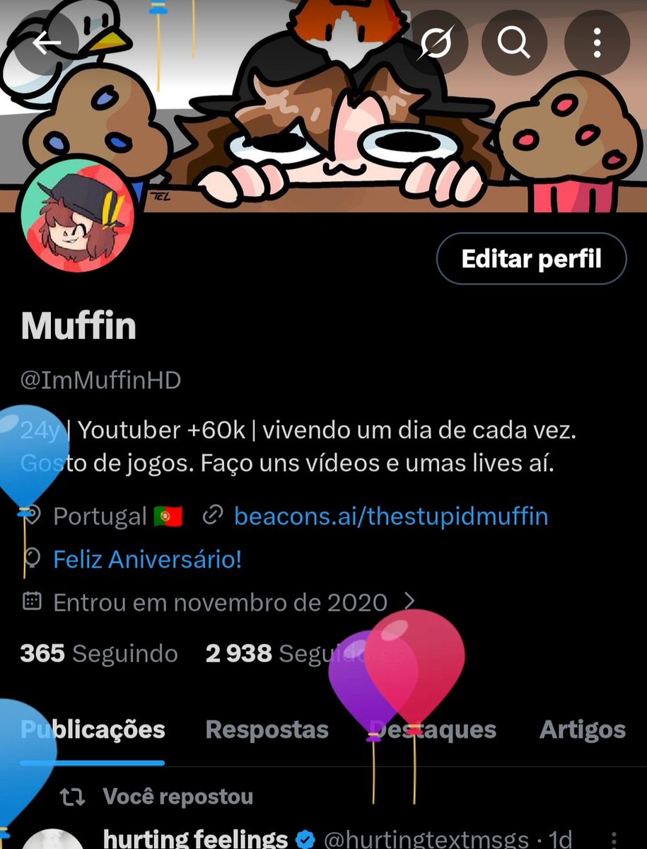 Mais um ano, e com mais balões!! E custa me a aceitar que faço 25 anos 💀