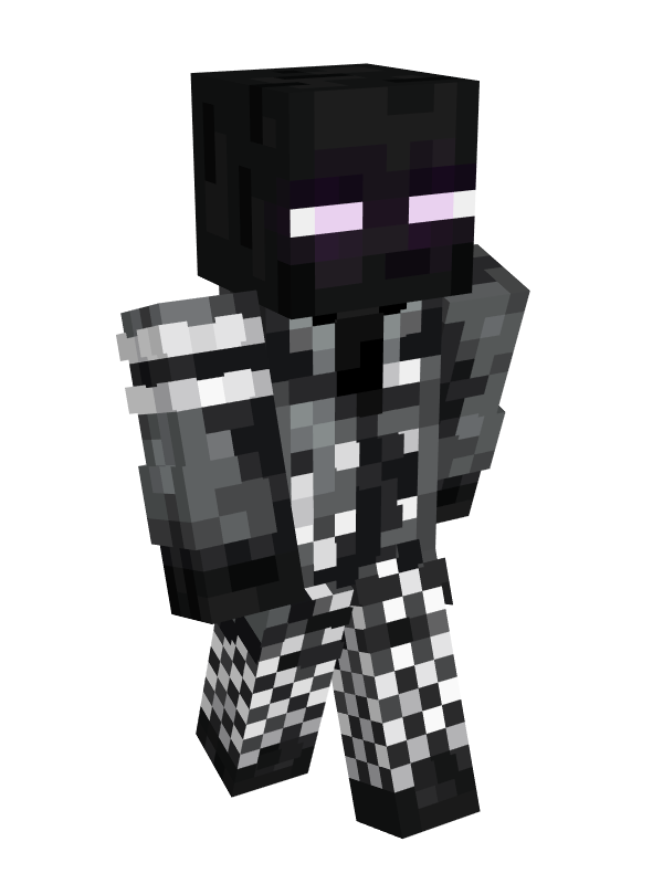 iamvsem's tweet photo. the main skin is ready. now there are two skins: the main one and a dark fantasy-themed one for specific moments👻 

#minecraft #minecraftskin #skin #blockbench #enderman #vsem https://t.co/iilTOuIA52