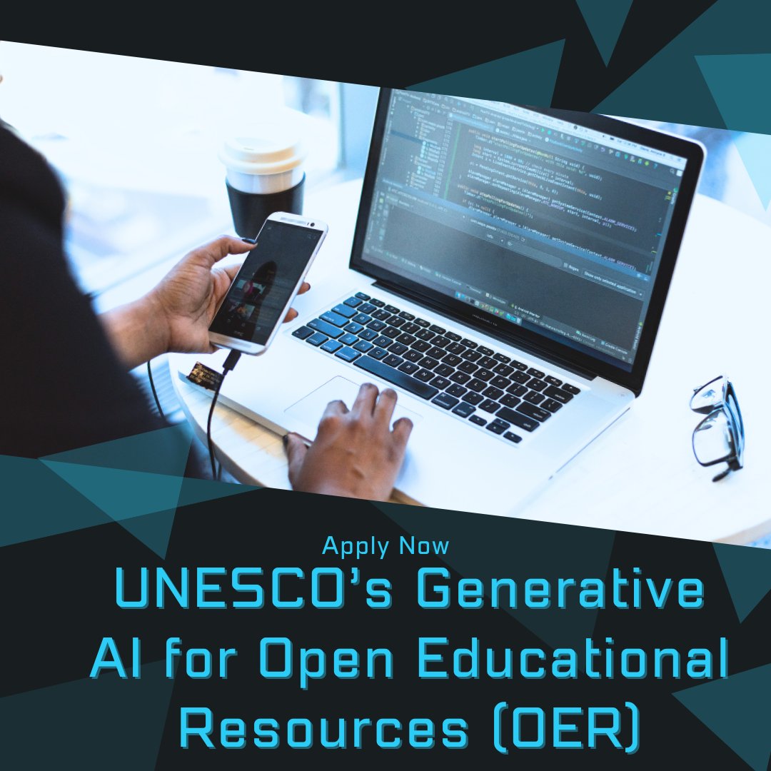 opportunitiesfy's tweet image. 📚 UNESCO: Generative AI for OER
Learn to create, evaluate &amp;amp; share AI-powered Open Educational Resources.
🎓 Grad/Professional | 🌐 English
🔗 wp.me/p23f03-ikH
#OER #GenerativeAI #EdTech #UNESCO #OpenEducation